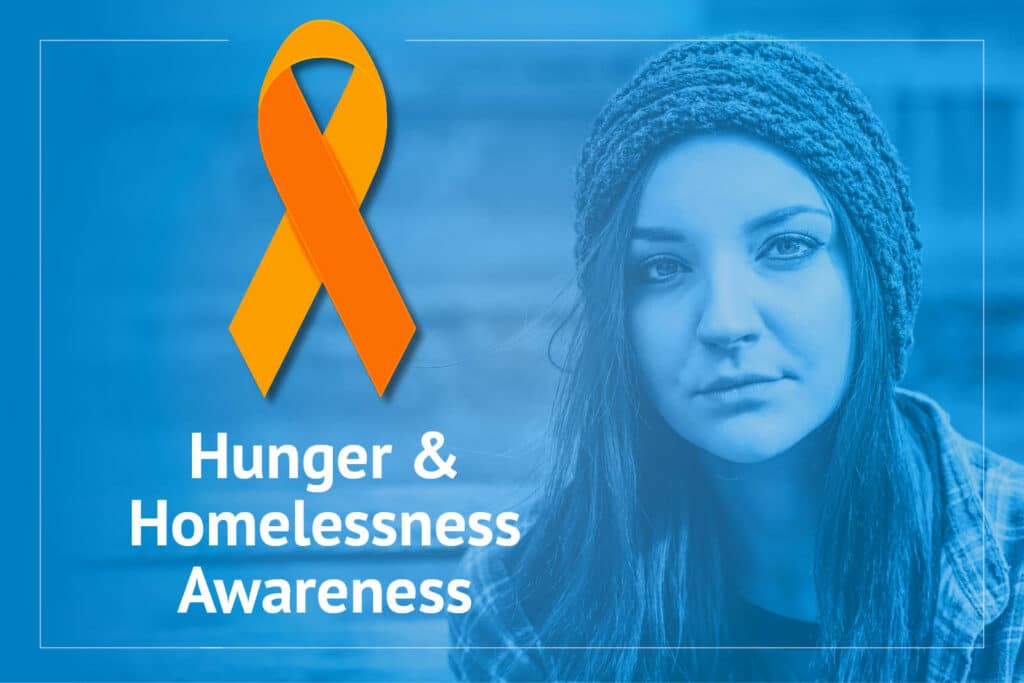 Hunger and homeless awareness in Fond du Lac, WI. Get help at the Solutions Center.