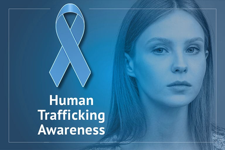 January is Human Trafficking Awareness Month - Officially Human Trafficking Prevention Month.