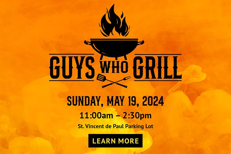 Guys Who Grill event on Sunday, May 19, 2024.