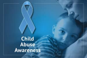 Child Abuse Prevention month is April for child abuse awareness.