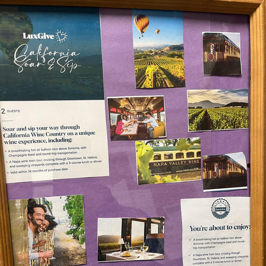 California Soar and Sip - Dueling Pianos 2026 auction item.
